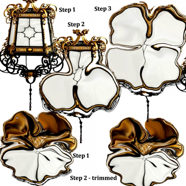 Creation of Pansy Bouquet: Step 2