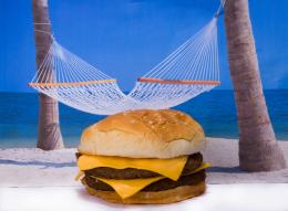 Cheese Burger In Paradise....