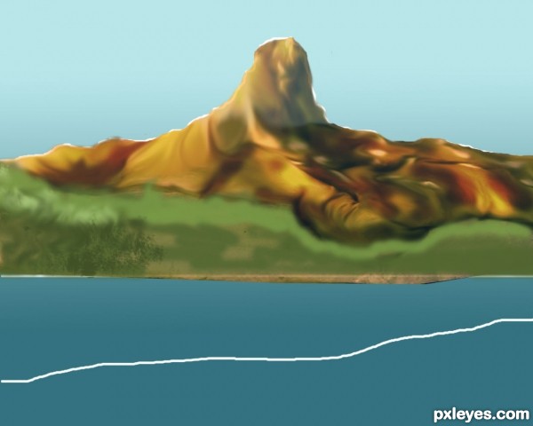 Creation of Landscape: Step 4