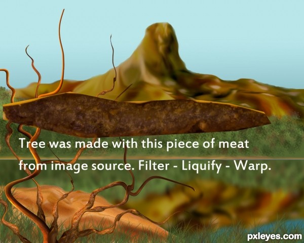 Creation of Landscape: Step 8