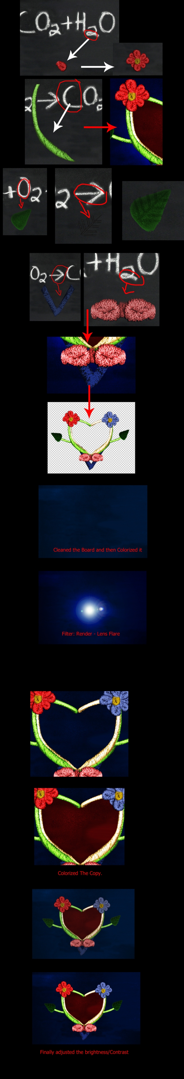 Creation of Heart: Step 1