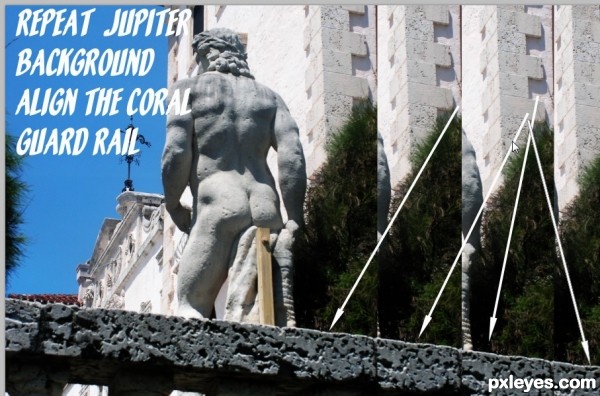 Creation of Guardians of Jupiter's Bottom: Step 12