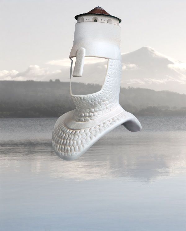 Creation of Living in white: Step 3