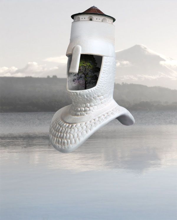 Creation of Living in white: Step 5