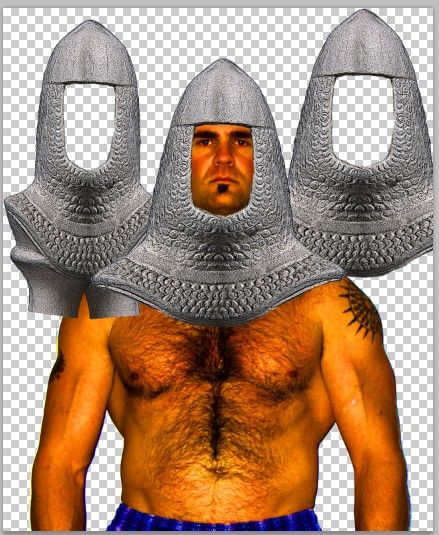 Creation of Guarding Bluebeard's Ghost: Step 6