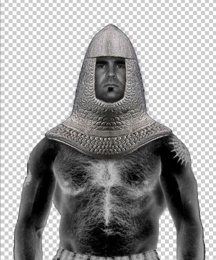 Creation of Guarding Bluebeard's Ghost: Step 8