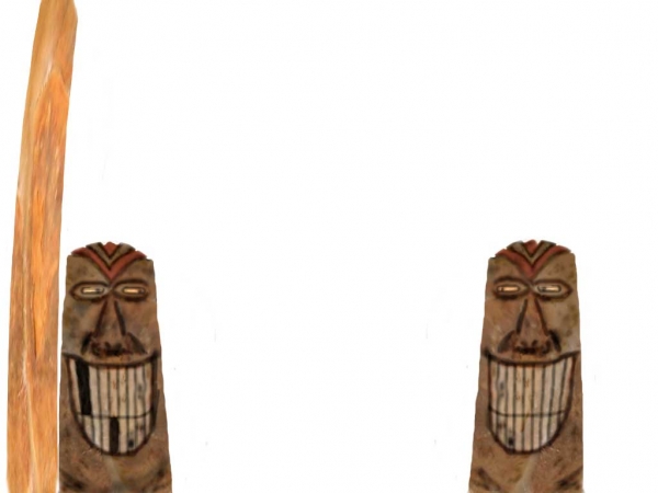 Creation of Tiki Statue Dance Party: Step 2