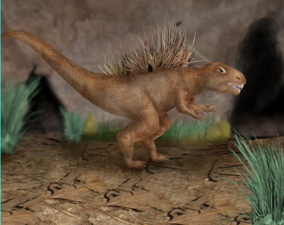 Creation of Chesnut Dino: Step 7