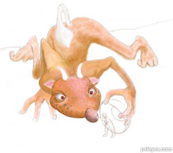 Creation of The Imaginary Playmate: Step 2