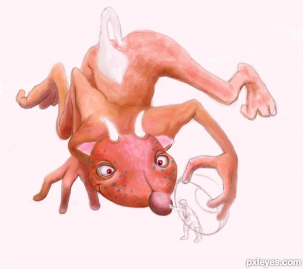 Creation of The Imaginary Playmate: Step 3