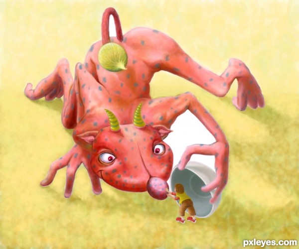 Creation of The Imaginary Playmate: Step 10