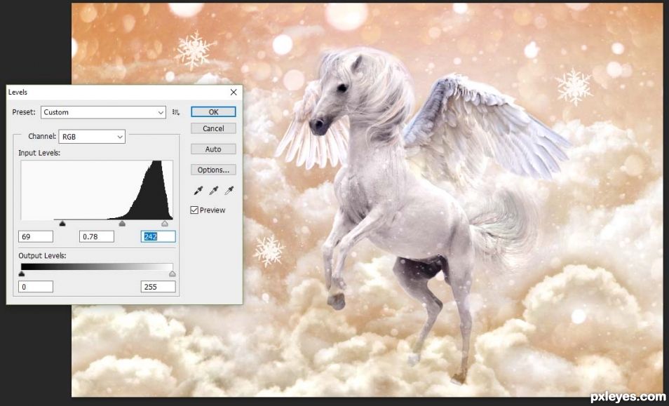 Creation of Magical Pegasus: Step 8