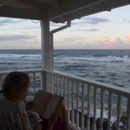 Reading in Barbados Picture