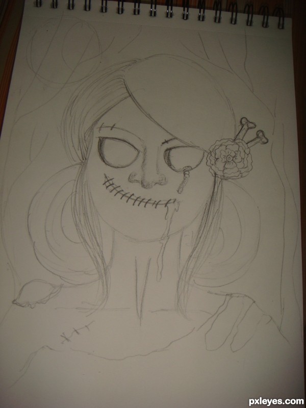 Creation of The Duchess Of Corpse Land: Step 1
