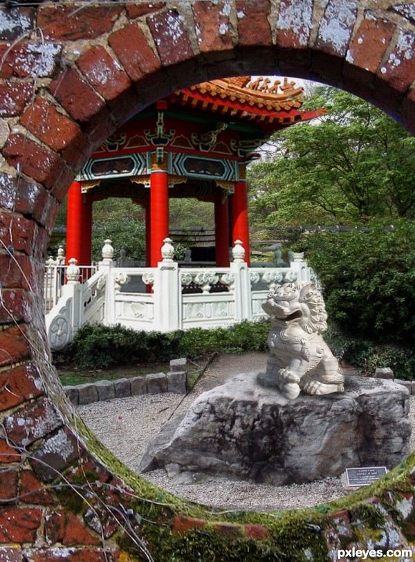 Creation of Chinese Garden: Final Result