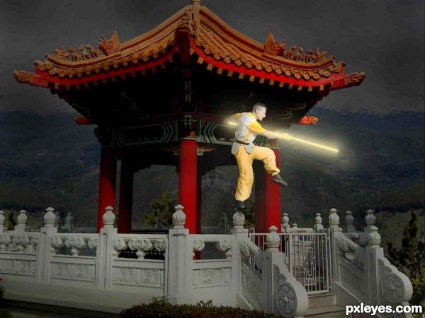 Creation of Mythical Golden Monk: Step 4