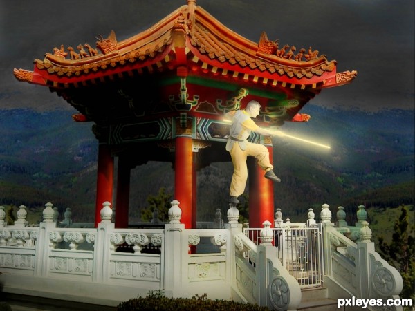 Creation of Mythical Golden Monk: Step 6