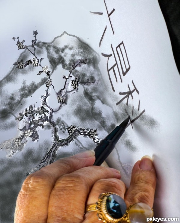 Creation of The Signing of a New Work: Step 2
