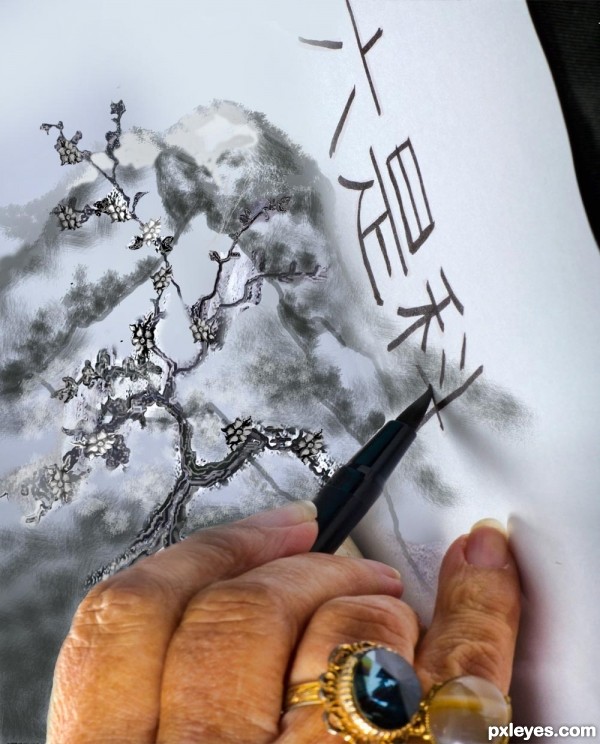 Creation of The Signing of a New Work: Step 3