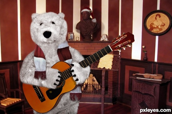 Creation of Beary Hendrix: Final Result