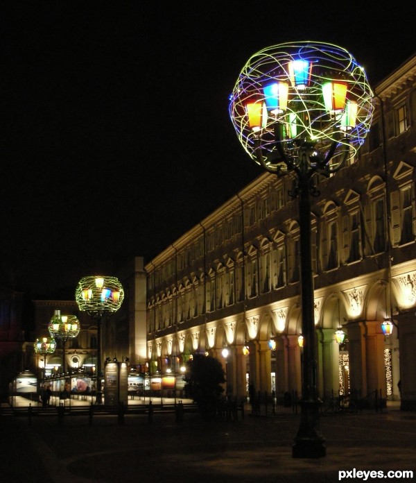 Decorative streetlights