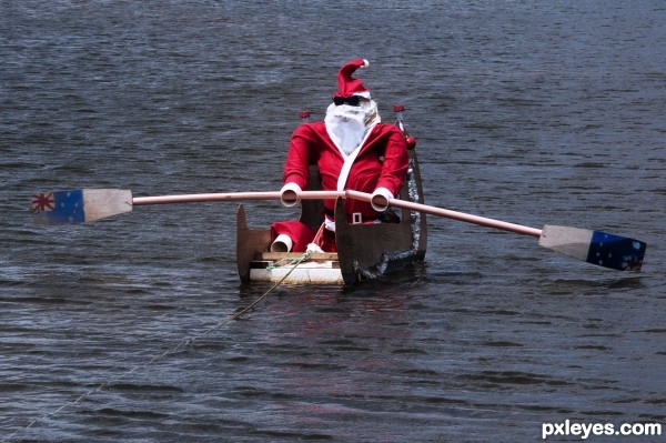 Row, Row, Row Your Sleigh...