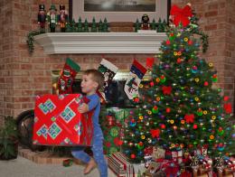 Happy Boy and Little Tree