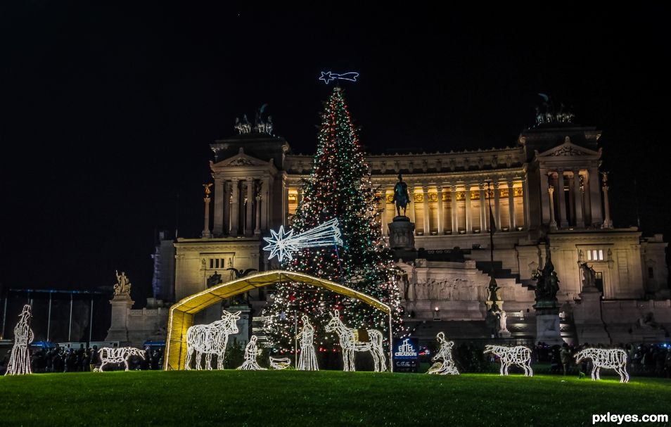 Rome celebrates Christmas