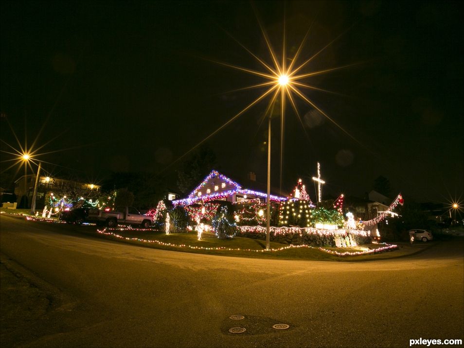 Christmas in Steilacoom Washington