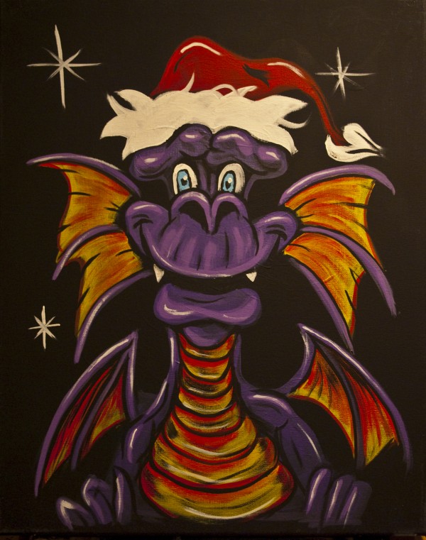 Creation of Grizelda the Christmas Dragon: Final Result
