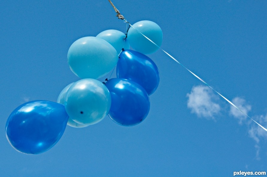 Blue Balloons