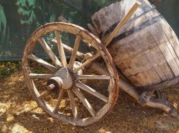 Wooden wheel