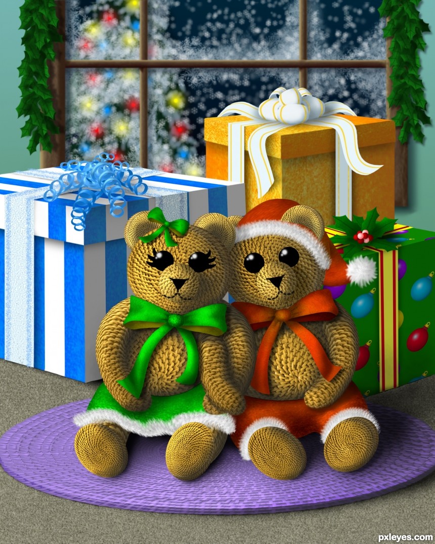 Happy Holidays photoshop picture)