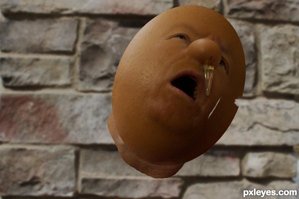 Creation of I Am the Egg Man: Step 6