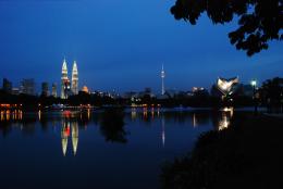 KL city in skyline