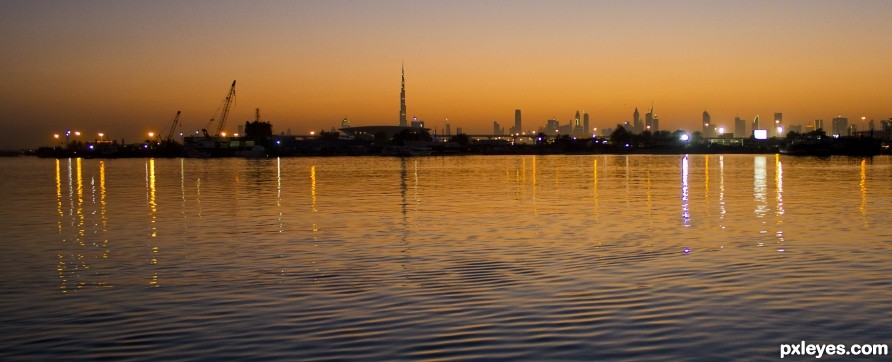 Burj Al Khaleefa - A long view