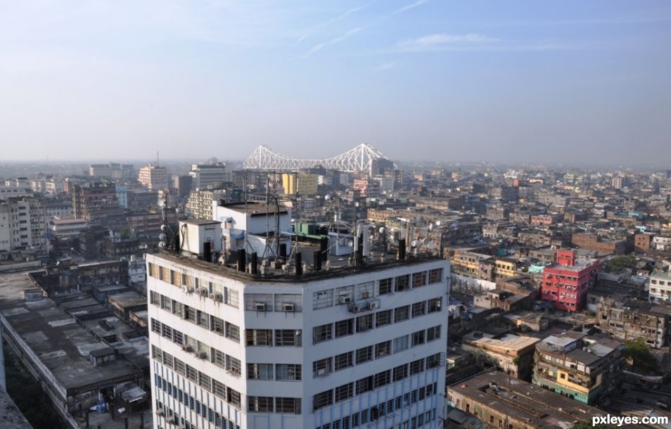 The Skyline of Kolkata