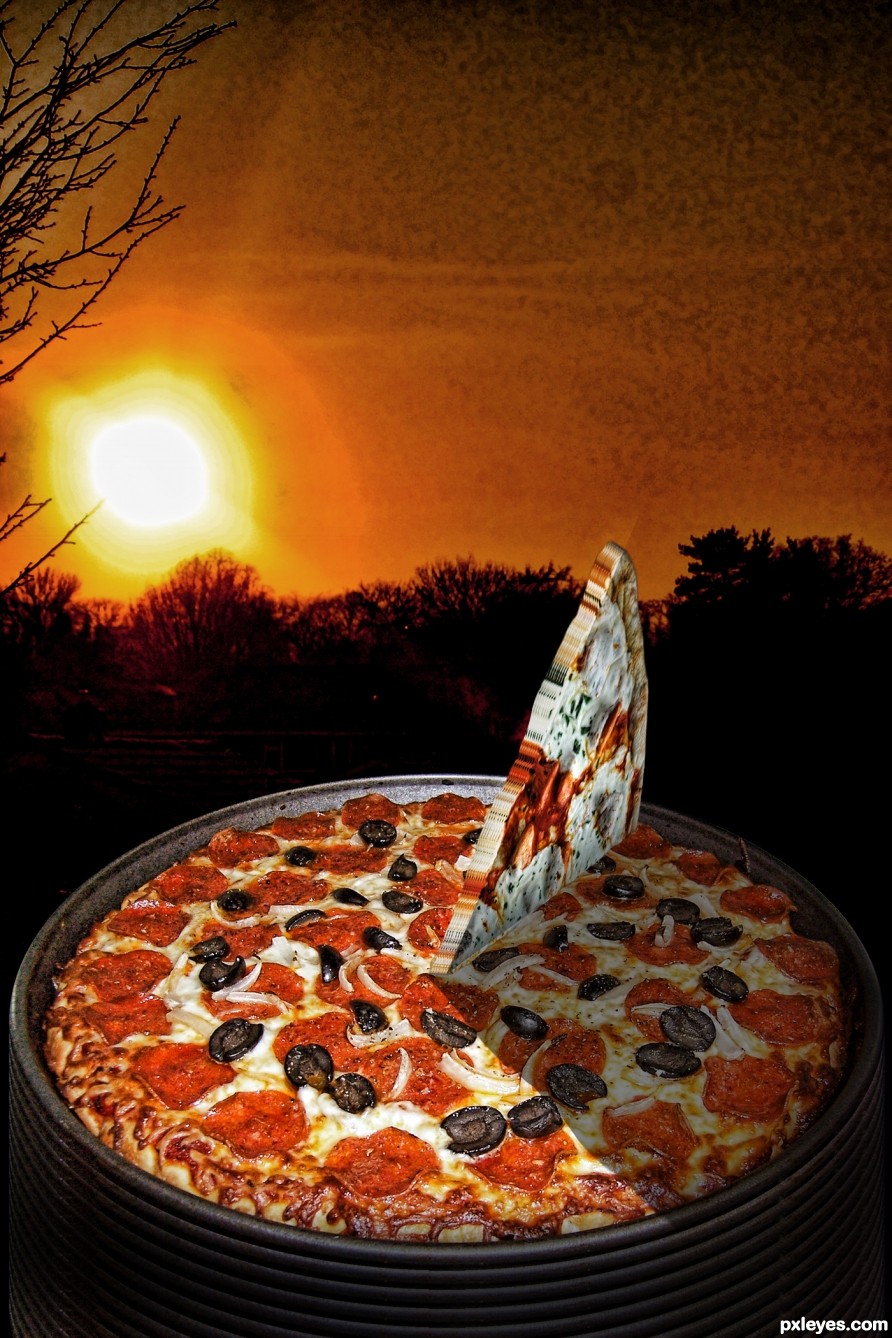 Pizza Sundial