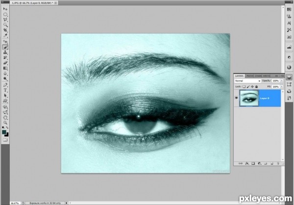 Creation of Iron Eye: Step 1