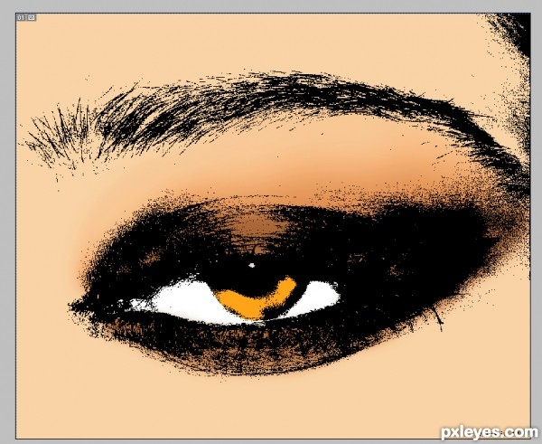 Creation of Smokey Eye: Step 5