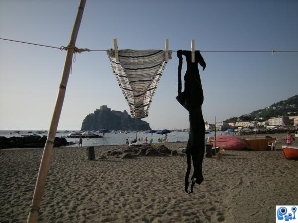 On the beach