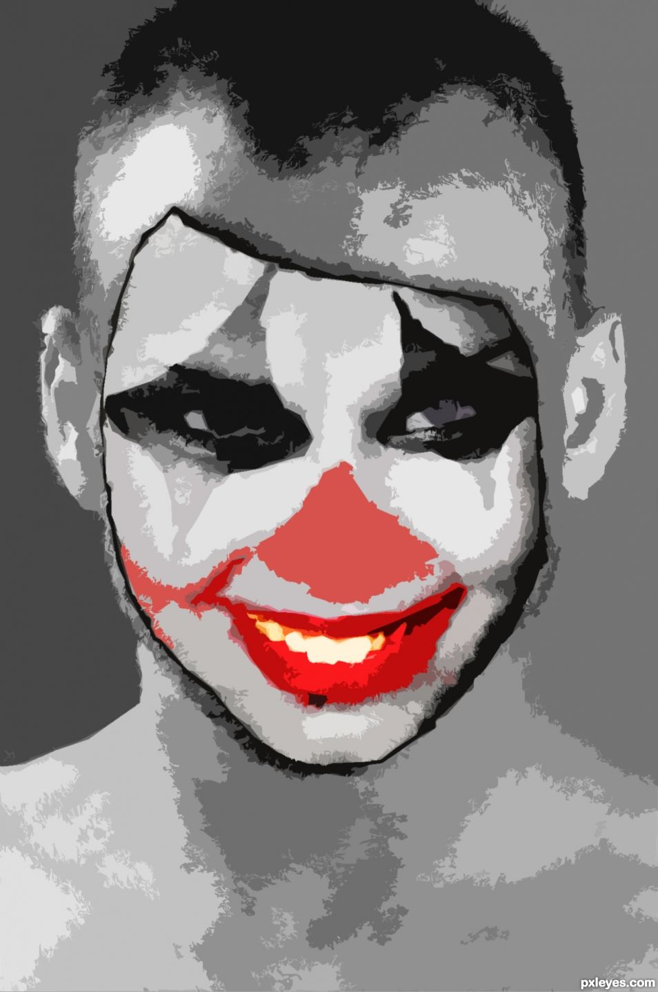 Clown mask