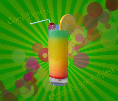 Creation of quench your thirst: Step 5