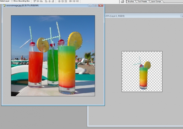 Creation of Psychedelic Cocktails: Step 1