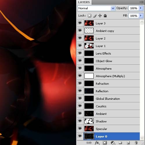 Creation of RedReflectedNuts: Step 6