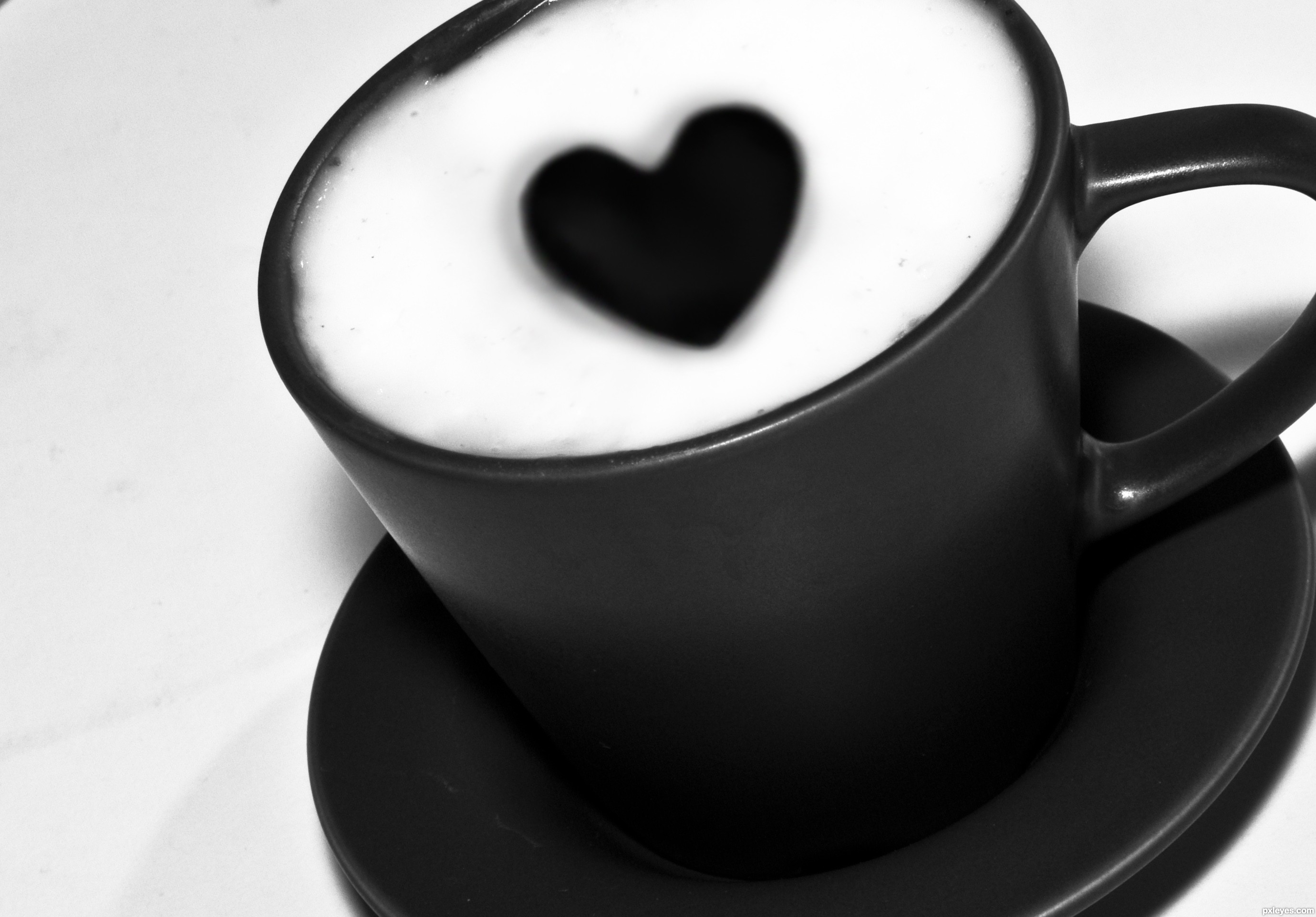 Love Coffee picture, by locksmagic for: coffee figures photography 