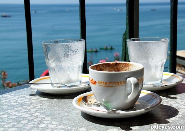 Coffee in the Riviera