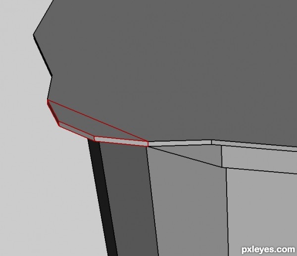 Creation of Take-Out: Step 14