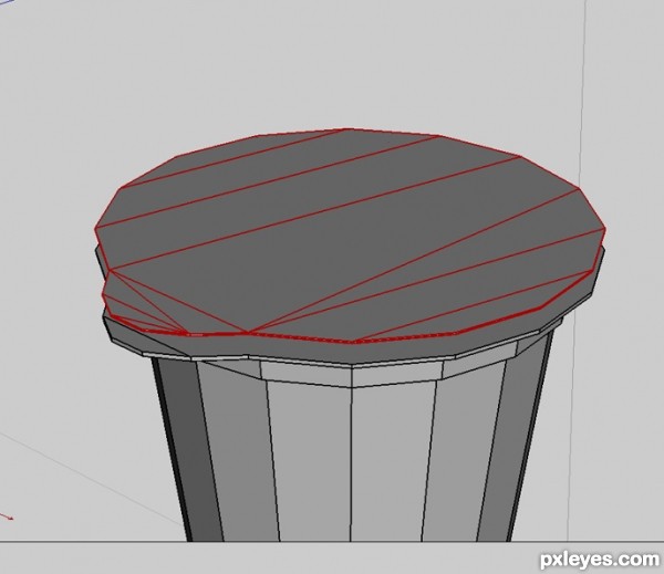 Creation of Take-Out: Step 15