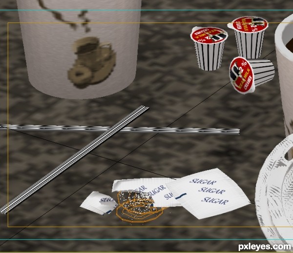 Creation of Take-Out: Step 25